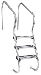 Сходи для басейну Hayward EAF3 Easy access (3 сходинки), для широкого борту, AISI-316
