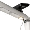 Душ вуличний Aquaviva Quick з LED підсвіткою та мийкою для ніг, білий Q825/9003-QL