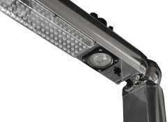 Душ вуличний Aquaviva Quick з LED підсвіткою та мийкою для ніг, алюміній Q825/9007-QL