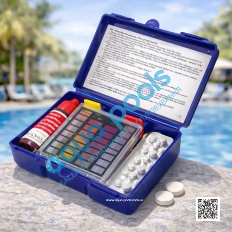 Тестер Kokido K045CBX24 (20cc Phenol + 20pcs DPD) двокомпонентний