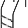 Сходи для басейну Flexinox Standard Nero (3 сходинки) Black, AISI-316L