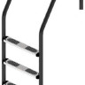 Сходи для басейну Flexinox Standard Nero (4 сходинки) Black, AISI-316L