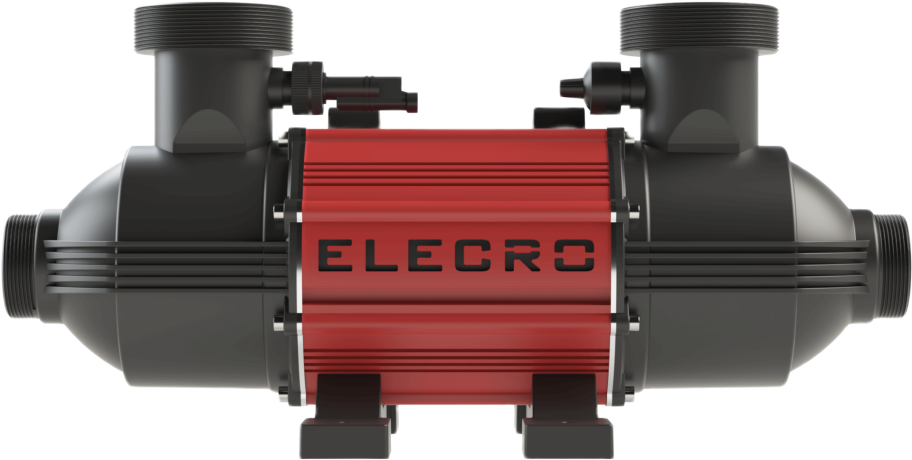 Теплообмінник трубчастий Elecro G2C 170 кВт, титан и сталь AISI-316L