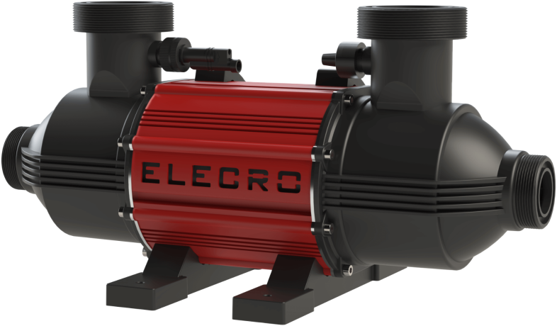 Теплообмінник трубчастий Elecro G2C 170 кВт, титан и сталь AISI-316L