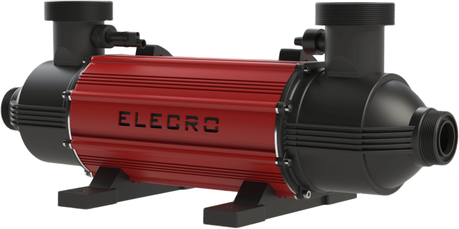 Теплообмінник трубчастий Elecro G2C 220 кВт, титан и сталь AISI-316L