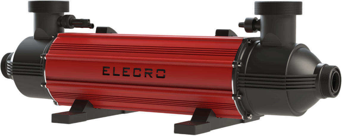 Теплообмінник трубчастий Elecro G2C 270 кВт, титан и сталь AISI-316L