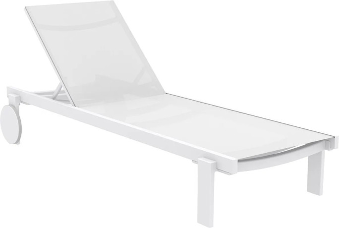 Шезлонг Aquajoy Casablanca, білий