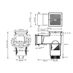 Скімер Hayward SP1084 AutoSkim Standart під лайнер