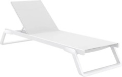 Шезлонг Aquajoy Tropic, білий
