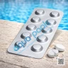 Таблетки для фотометра AquaDoctor Hypochlorite T Set Chlorine HR (KI)/Acidifying GP для вимірювання концентрації ГПХ (10 шт.)
