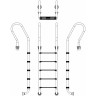 Сходи для басейну Emaux Mixta SFF515-SR (5 сходинок), AISI-304