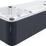 Плавальний СПА-басейн Passion Spas Dynamic Deep (590x227x155 см), Сріблясто-білий
