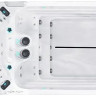 Плавальний СПА-басейн Passion Spas Dynamic Deep (590x227x155 см), Сріблясто-білий