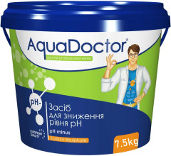 Засіб для зниження pH AquaDoctor pH Minus 7.5 кг в гранулах