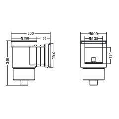 Скімер Emaux EM0010С Standard бетон