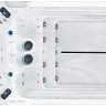 Плавальний СПА-басейн Passion Spas Dynamic (590x227x126 см), Сріблясто-білий