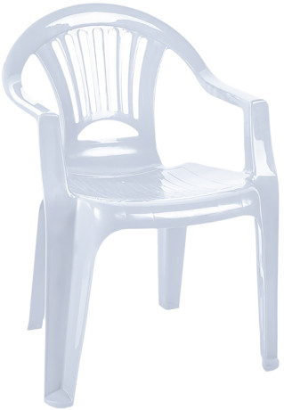 Стілець Aquajoy Ray (560x575x775 мм), білий