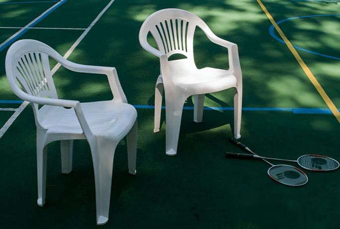 Стілець Aquajoy Ray (560x575x775 мм), білий