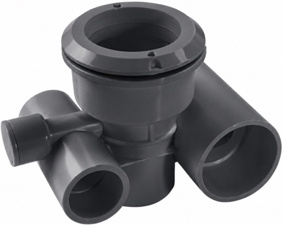 Прохід Emaux EM0031 під гідромасажну форсунку, Dark Grey
