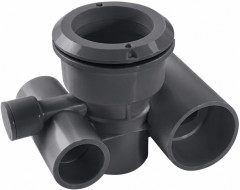 Прохід Emaux EM0031 під гідромасажну форсунку, Dark Grey