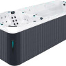 Плавальний СПА-басейн Passion Spas Vitality Deep (708x225x155 см), Сріблясто-білий