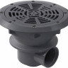 Злив донний Emaux EM2837 під лайнер, Dark Grey
