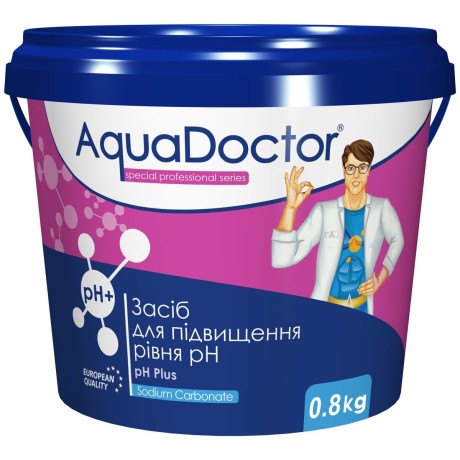 Засіб для підвищення pH AquaDoctor pH Plus 0.8 кг в гранулах