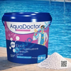 Засіб для підвищення pH AquaDoctor pH Plus 0.8 кг в гранулах