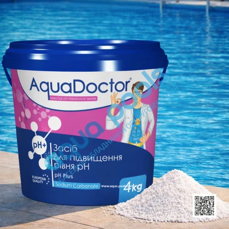 Засіб для підвищення pH AquaDoctor pH Plus 4 кг в гранулах