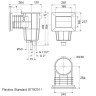 Скімер Flexinox Standard 87192011, під бетон