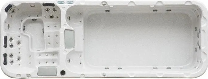 Плавальний СПА-басейн Passion Spas Aquatic 3 (580x224x126 см), Сріблясто-білий