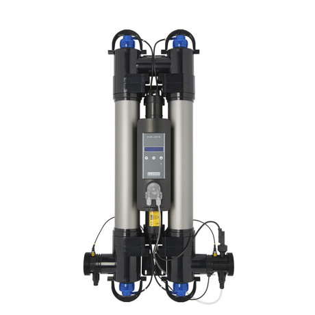 Ультрафіолетова установка Elecro Steriliser UV-C HRP-110-EU + DLife indicator + дозуючий насос (32 м3/год, 110 Вт)