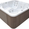 СПА-басейн IQUE Corsica 2000-CFL (200х200х89 см) Brushed walnut
