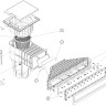 Скімер Hayward X-Pro 600 латунні вставки, під лайнер, темно-сіра вставка