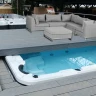 Плавальний СПА-басейн Passion Spas Fitness 2 Deep (500x228x152 см), Сріблясто-білий