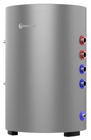 Буферна ємність для теплових насосів для дому Aquaviva (AISI 304, 100 л, G1 1/2)