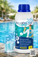 Коагулянт для басейну AquaDoctor FL 1 л рідкий