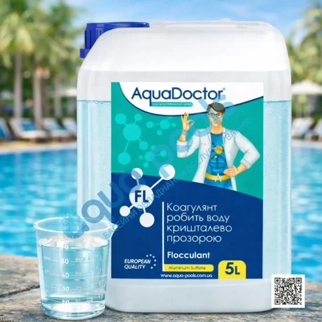 Коагулянт для басейну AquaDoctor FL 5 л рідкий