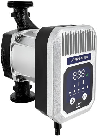 Енергозберігаючий циркуляційний насос Aquajoy GPM25-6-180, із частотним регулюванням та керуванням ШІМ