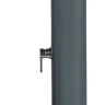 Душ сонячний Aquaviva Big Happy Five з мийкою для ніг, антрацит F620/7016, 36 л