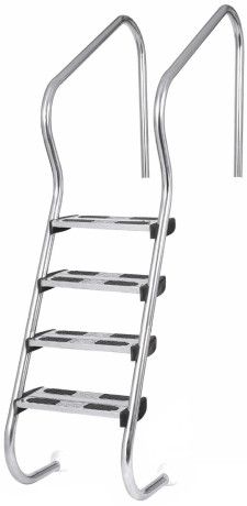 Сходи для басейну Flexinox Easy Access Electropolished (4 сходинки), AISI-316L
