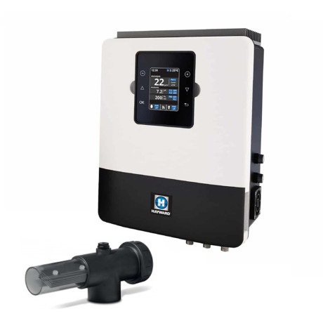 Хлоргенератор Hayward Aquarite Plus 33 (200 м³, 33 г/год) з функцією управління басейном