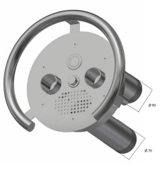 Передня частина та закладна до протитечії Aquaviva TWIN 2.5" AISI 304 (кругла)