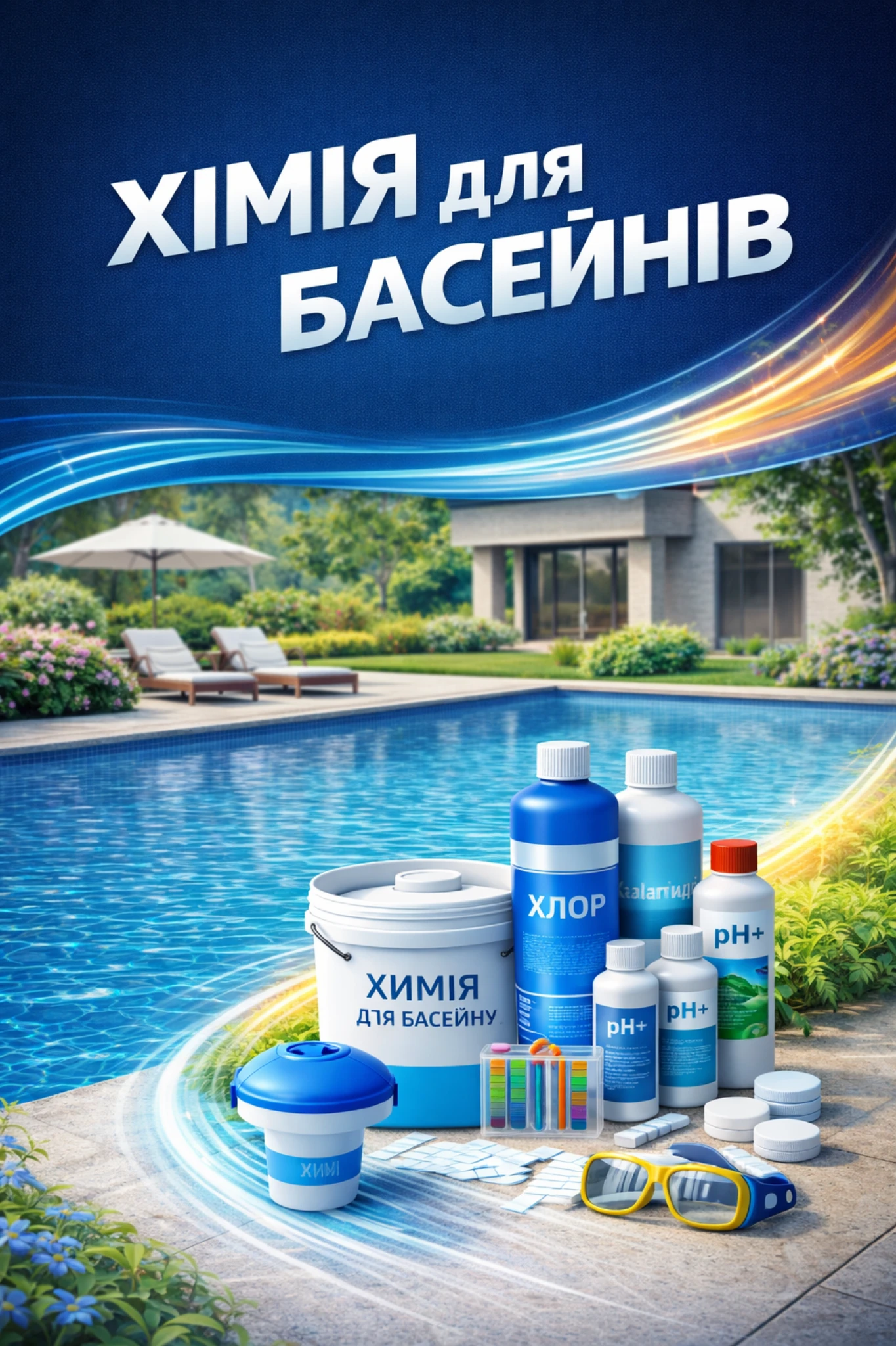 хімія для басейнів Київ